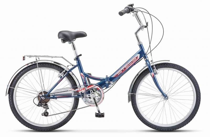 Велосипед STELS Pilot-750 24" Z010 рама 16" Синий