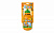 Фляга TRIX Safari детская, 500 мл, защитная крышка, LDPE, оранжевая 