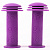 Грипсы детские, резиновые, длина 102мм, фиолетовые, инд.уп.Vinca Sport H-G 96 fairy Сamilla