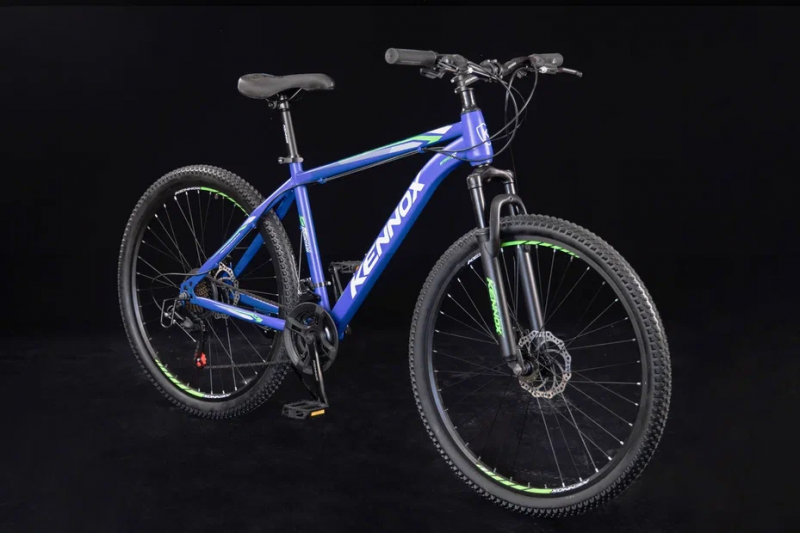 Велосипед скоростной Kennox Legion 27.5" рама сталь 21ск BLUE / Синий