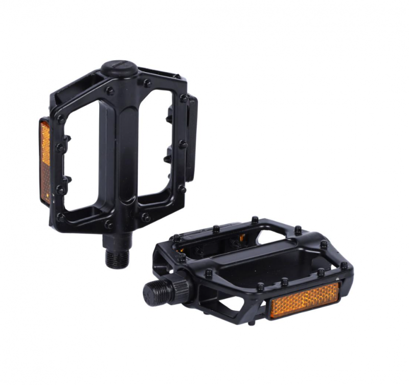 Педаль MTB MIXIEER MX-P806, 9/16 резьба, ALU корпус, сталь. подшипник, 111х102мм черный
