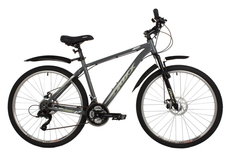 Велосипед FOXX AZTEC D 27.5" , рама 18", серый