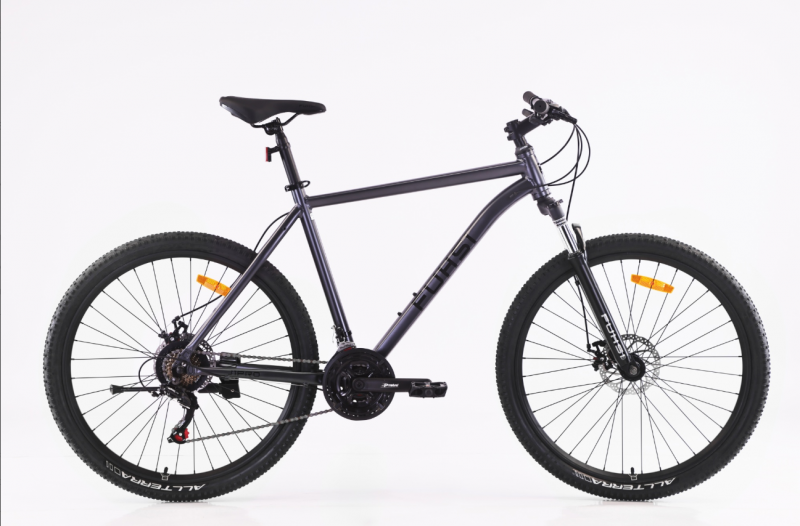 Велосипед скоростной Time Try 27.5" рама 17"  FU665 21s Серый