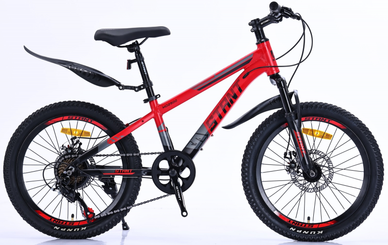 Велосипед скоростной (М) 20" STANT MD2500 10", 7 ск, АЛЮМИНИЙ красный