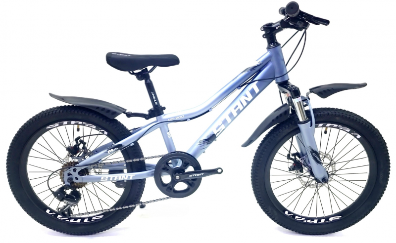 Велосипед скоростной (M) 20" STANT MD200 10", 6 скоростей, серый