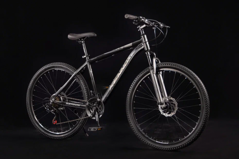 Велосипед скоростной Kennox ZENITH 27.5" рама алюминий 21ск BLACK/GRAY ЧЕРНЫЙ/СЕРЫЙ