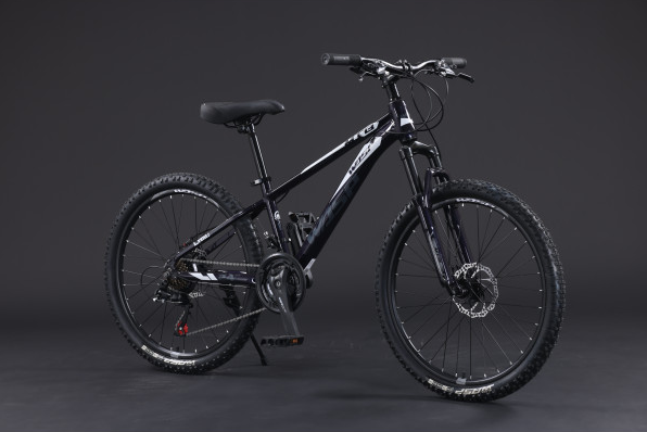 Велосипед скоростной BLACK WASP (M) UNIT 24 21s  TY21 BLACK GRAY