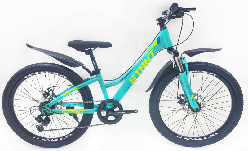 Велосипед скоростной (M) STANT 24" MD405 рама 12" сталь, 6 ск бирюзовый