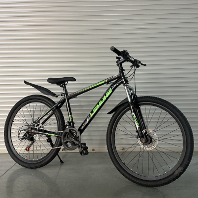 Велосипед A-4806 Lehohw 26" 21 скорость Черно-зеленый