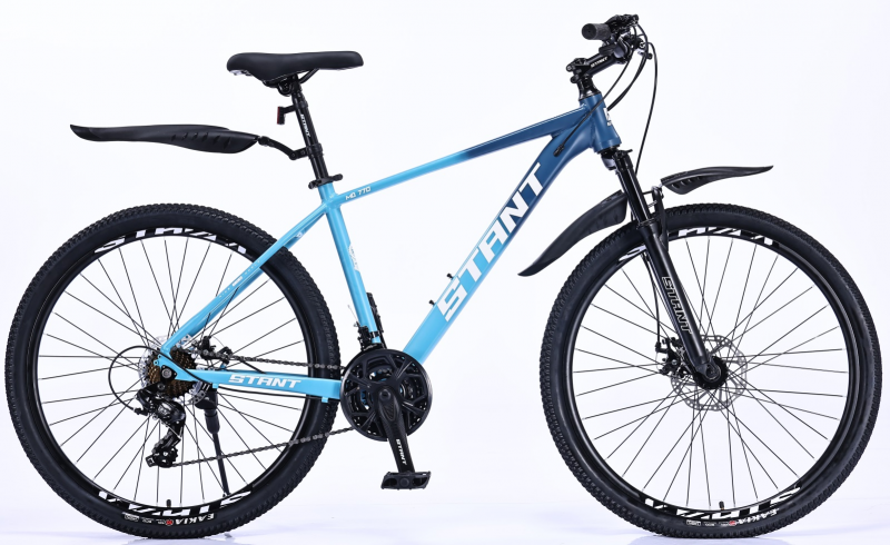 Велосипед скоростной (M)27,5" STANT MD770 рама 18", 21 ск, синий