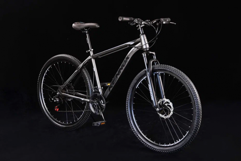 Велосипед скоростной Kennox Legion 27.5" рама сталь 21ск COOL GRAY / Холодный серый
