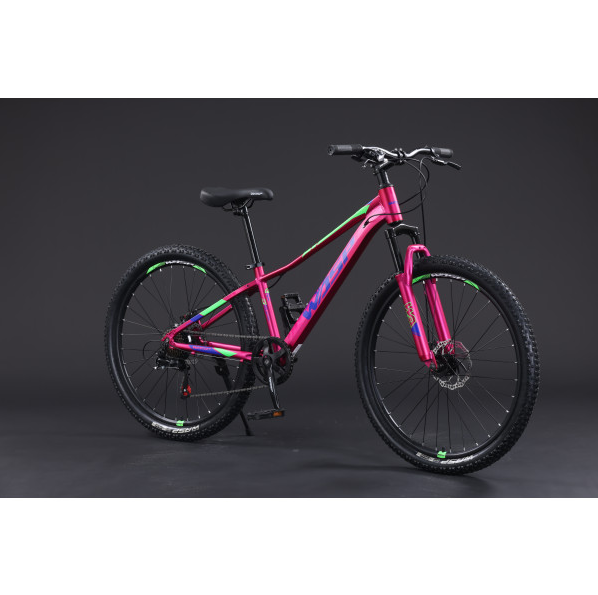 Велосипед скоростной BLACK WASP (M) PRIME 26" 7s рама 12 RASPBERRY
