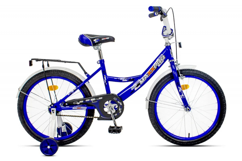 Велосипед Maxxpro 18" N-18-6 (сине-белый)