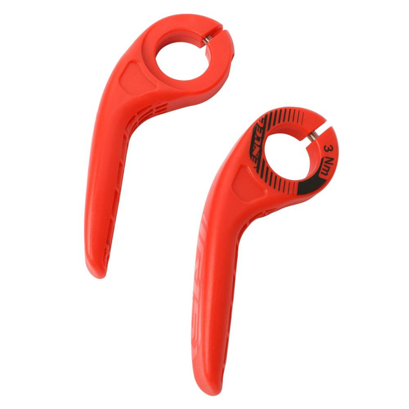 Дополнительные ручки руля (рожки). 2 шт. ENLEE. PC deputy handle. Красный