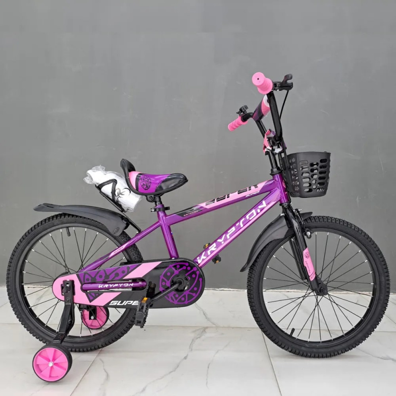 Велосипед детский 16" Krypton Super KS01VP16 фиолетово-розовый	
