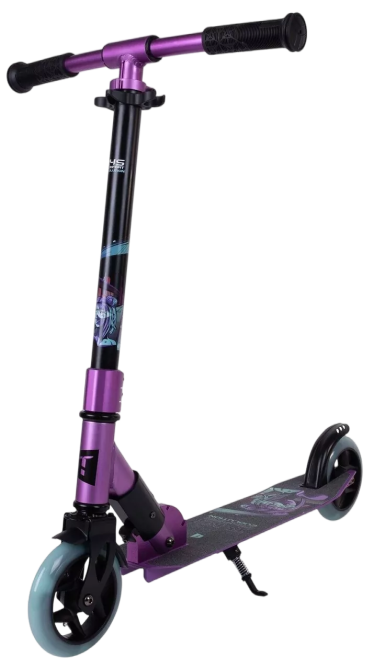 Самокат детский 2ух колесный Tech Team 145R Evolution  (2024), складной, Purple / фиолетовый
