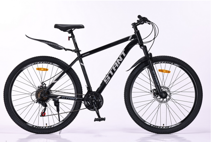 Велосипед скоростной (M)  29" STANT MD9000 рама 19" сталь, 21 ск, черный / серый
