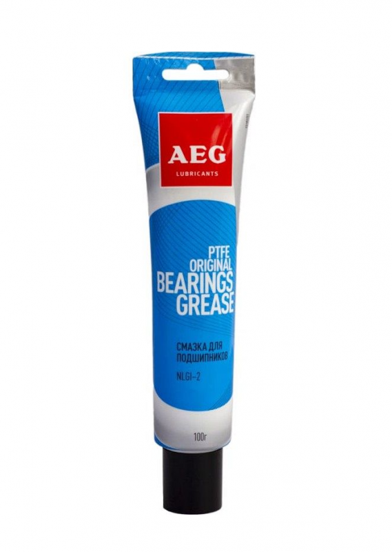 Смазка для подшипников AEG PTFE Lubricants NLGI-2 (33182) 100 гр.