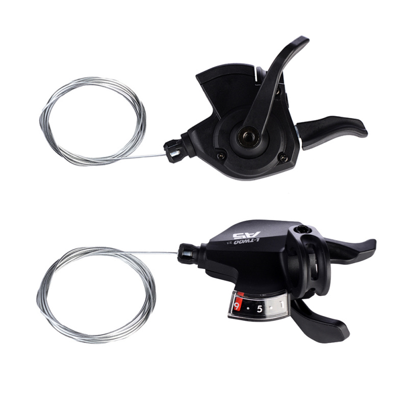 MTB, Шифтер правый, L-TWOO A5, 9 скоростей, 2:1-shimano совместим, материал: композит, трос перекл. 