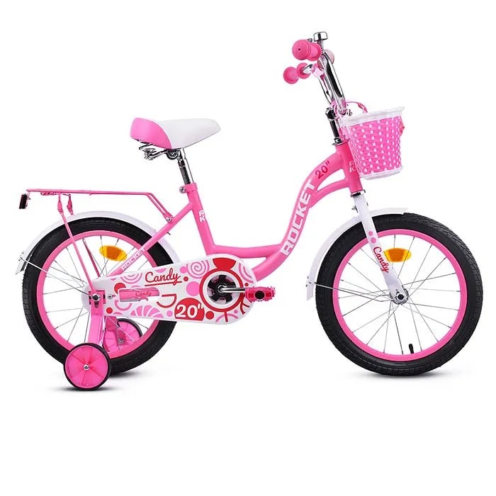 Велосипед детский 2-х колесный ROCKET CANDY 20" цвет розовый