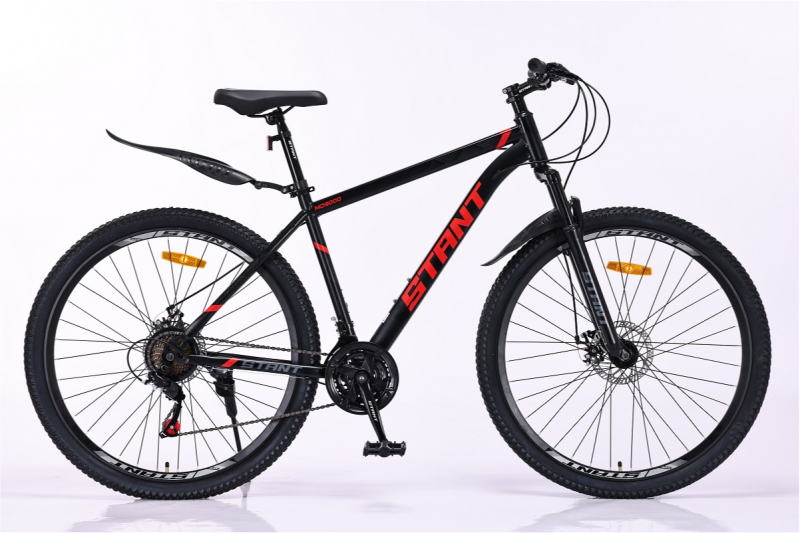 Велосипед скоростной (M)  29" STANT MD9000 рама 19", 21 ск, черный/красный