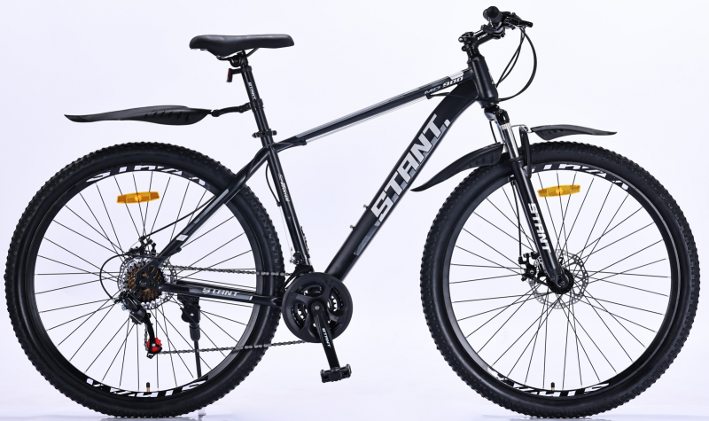 Велосипед скоростной (M) 29" STANT MD900 рама 19", 21 ск, черный/серый