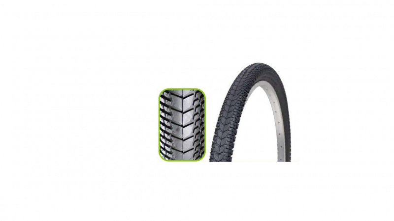 Покрышка TRIX 27.5"x2.125 (57-584) полуслик, TX-074, 30TPI, черная	