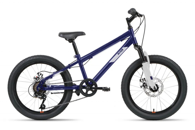 Велосипед Altair  MTB HT 20" 2.0 D Темно-Синий / Серебристый 10.5"