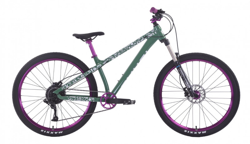 Велосипед горный (M) Time Try FUHSI FU672  27.5" алюминий 15",Зеленый