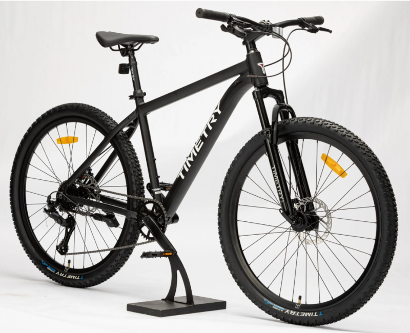 Велосипед скоростной (М) 27.5" TT401 Алюминий Time Try 7s Рама 18 алюминий 15.85кг TT401 Черный