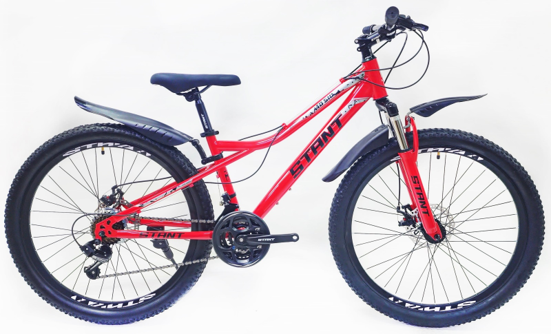 Велосипед скоростной (М) 26" STANT MD510 14", 21 ск, красный