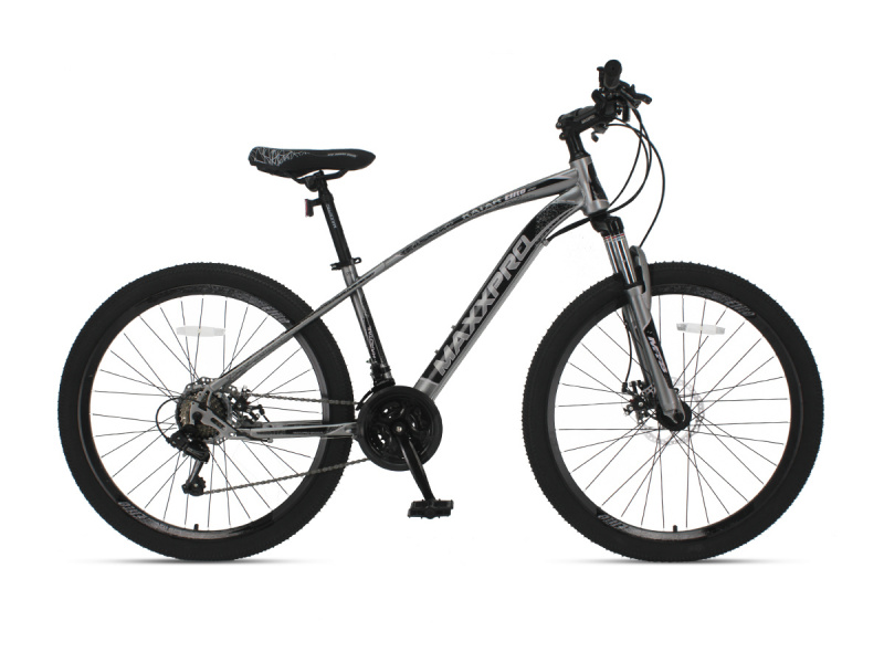 Горный Велосипед MaxxPro KATAR 26 ELITE, 26",Рама:17", сталь Черно-белый