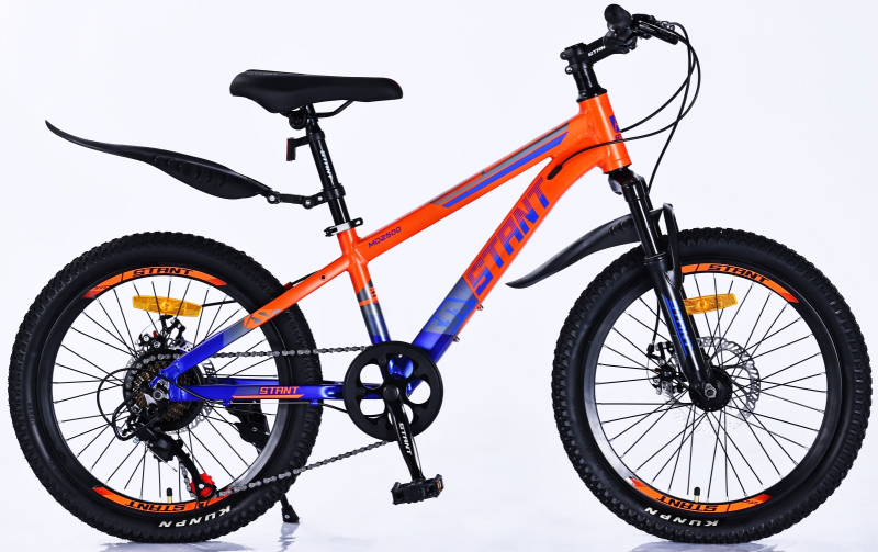 Велосипед скоростной (М) 20" STANT MD2500 10", 7 ск, АЛЮМИНИЙ оранжевый