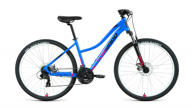 Велосипед Forward Jade 27,5" 2.0 D рама 16,5" Голубой / розовый
