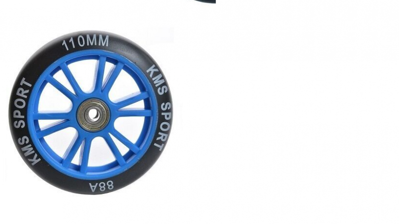 Колесо для трюкового самоката KMS 110mm (пластик) синий