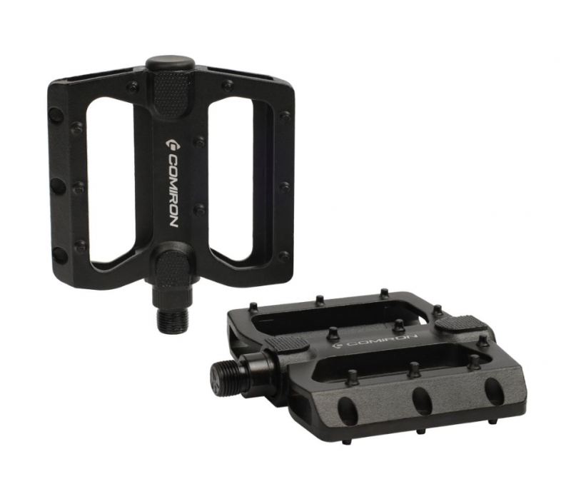 Педаль MTB COMIRON MX-P820, 9/16 резьба, ALU корпус, сталь. подшипник, 111х105мм black