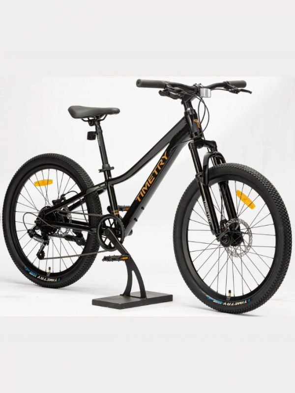 Велосипед скоростной (М) Time Try TT415 7s 24" Рама Алюминий , Черный
