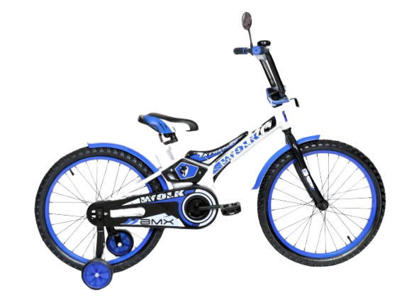 Велосипед Wolk   18" синий 
