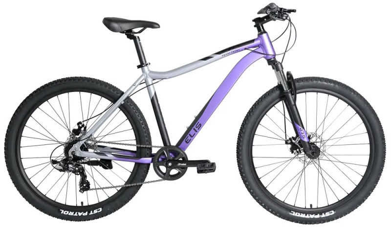 Велосипед скоростной Tech Team 27,5" Elise рама 19 алюминий ( фиолетовый )