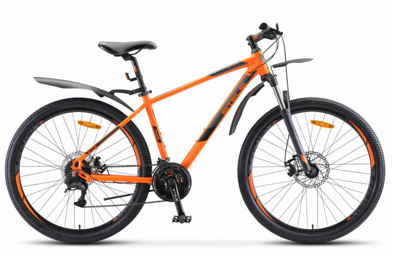 Велосипед STELS Navigator-745 MD 27.5" V010 21" Оранжевый