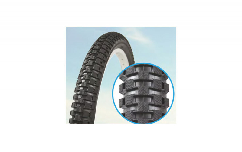 Покрышка TRIX 20"х2.30 (60-406), TX-020, дорожная, 30TPI, черная