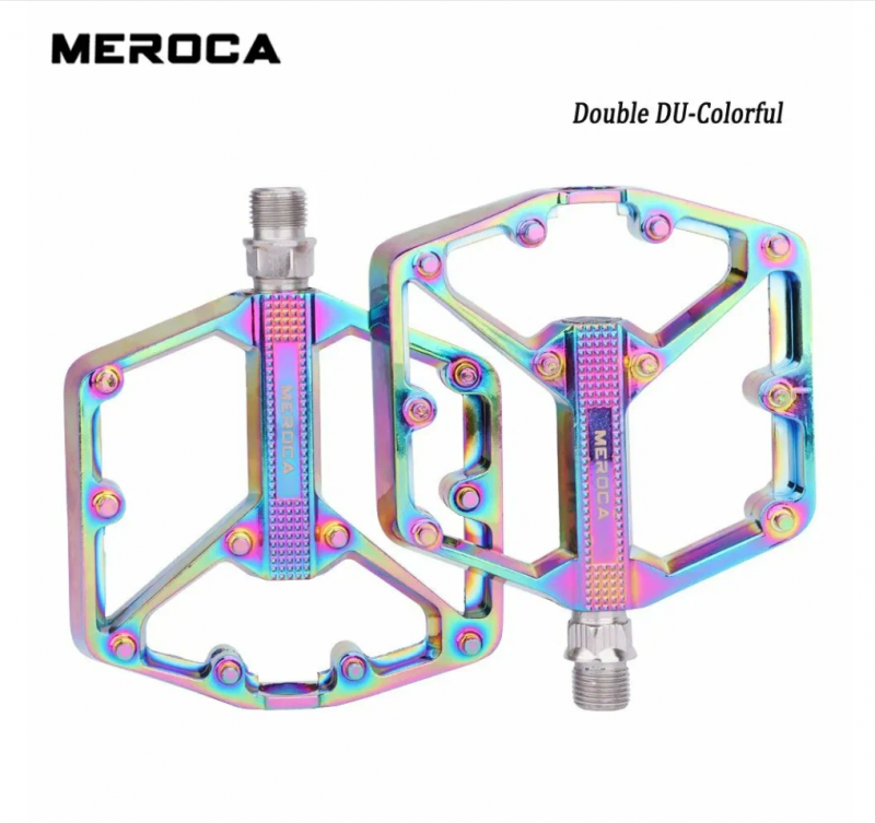 Педали MPEDA PLATFORM алюминиевые CNC, 115x105x20мм, резьба 9/16" Cr-Mo, Colorfull