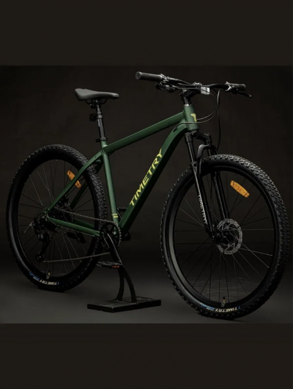 Велосипед (М) скоростной Time Try 26" 9s Алюминиевая рама 17" 15.5кг , TT403 Зелёный