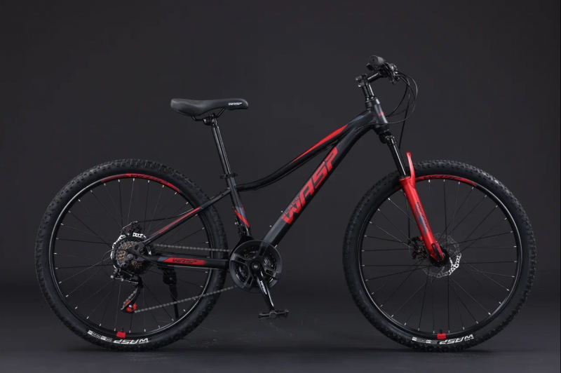 Велосипед скоростной BLACK WASP (M) INTENCE 26 21s TY21  W41 BLACK RED 
