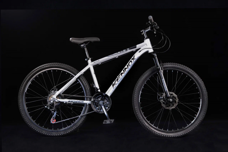 Велосипед скоростной Kennox ZENITH 26" рама алюминий 21 ск GRAY/BLACK / Серый/черный