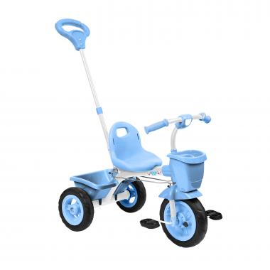 Велосипед детский трехколесный с управлемой ручкой ВДН2/5 голубой