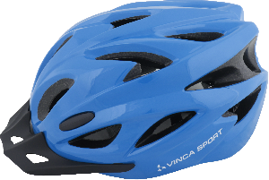 Шлем детский IN-MOLD с регулировкой, размер S(48-52см), голубой, инд.уп.Vinca Sport