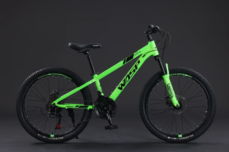 Велосипед скоростной BLACK WASP (M) ZENITH 24 21s GREEN