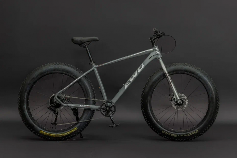 Велосипед скоростной FAT BIKE EWO 26" GRAND рама аллюминий Gray / Серый