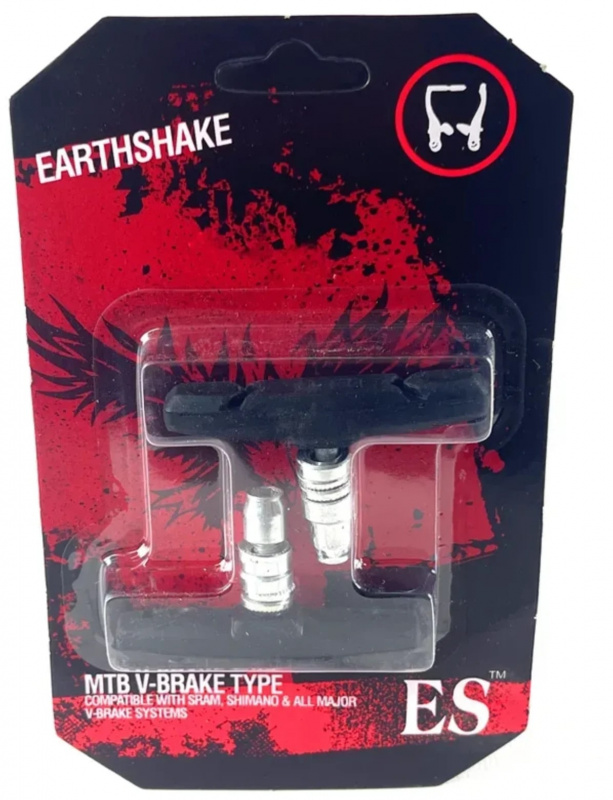 Колодки Earthshake пара резьбовые L=70мм